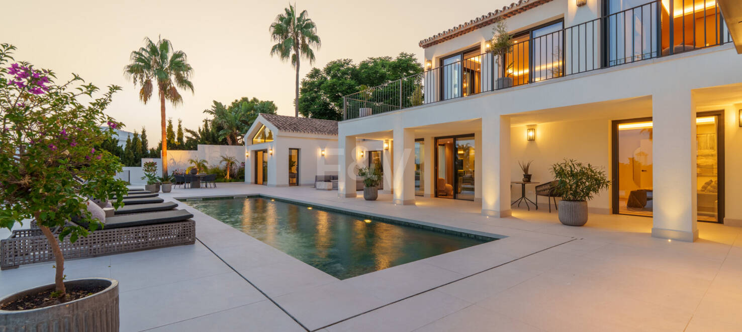 Villa Rocío – Zeitgenössische Andalusische Eleganz an Marbellas Goldener Meile