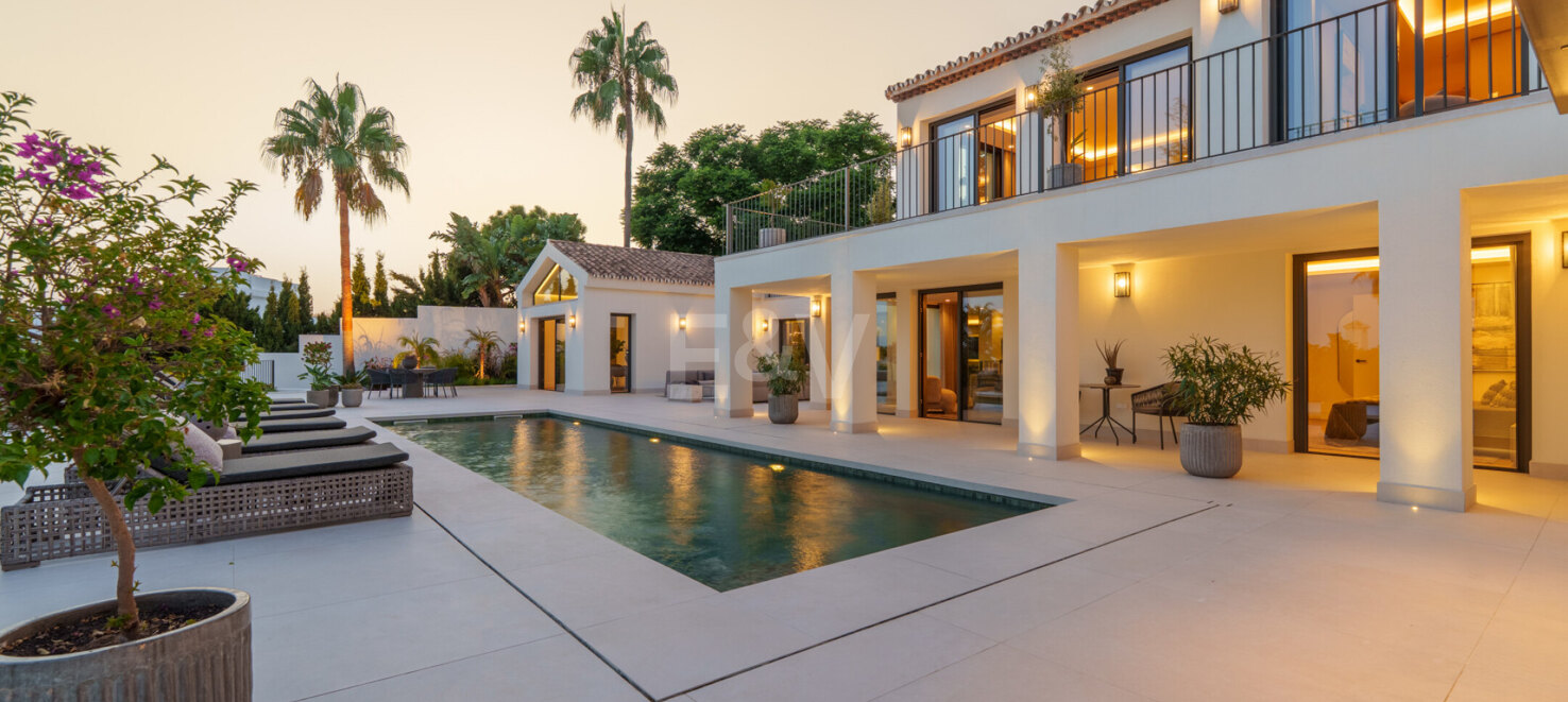 Villa Rocío – Contemporary Andalusian Elegance on Marbella’s Golden Mile