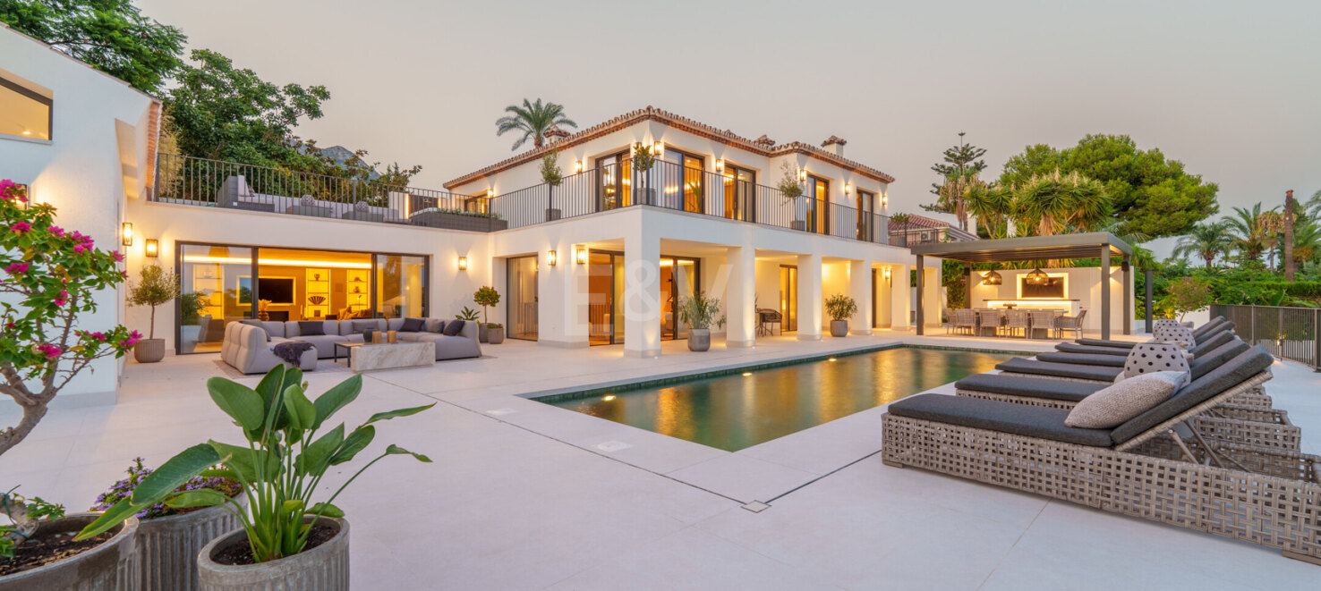 Villa Rocío – Contemporary Andalusian Elegance on Marbella’s Golden Mile