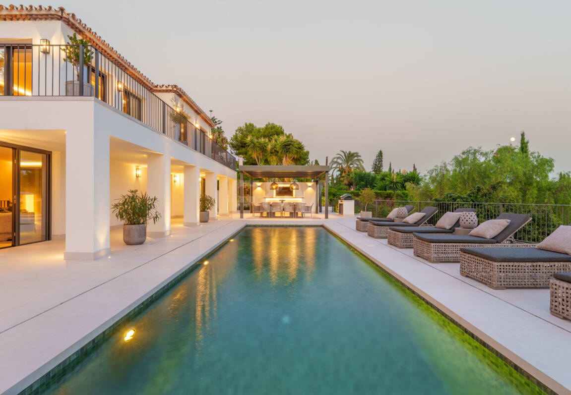 Villa Rocío – Zeitgenössische Andalusische Eleganz an Marbellas Goldener Meile