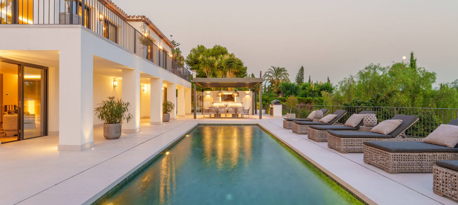 Villa Rocío – Zeitgenössische Andalusische Eleganz an Marbellas Goldener Meile