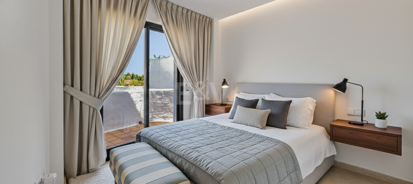 Duplex lägenhet i Lomas de Marbella Club med stor terrass