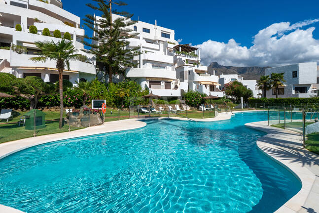Appartement Duplex à Lomas de Marbella Club avec grande terrasse
