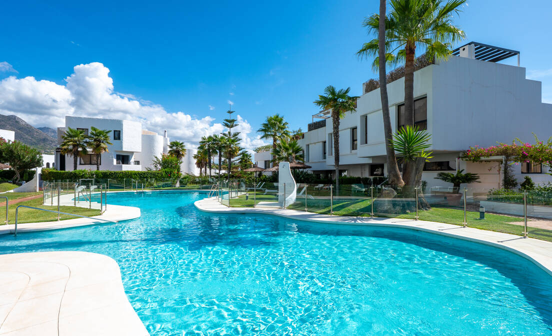 Dúplex en Lomas de Marbella Club con gran terraza