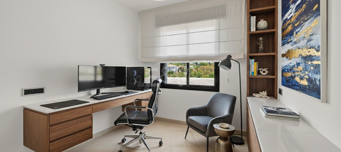 Duplex lägenhet i Lomas de Marbella Club med stor terrass