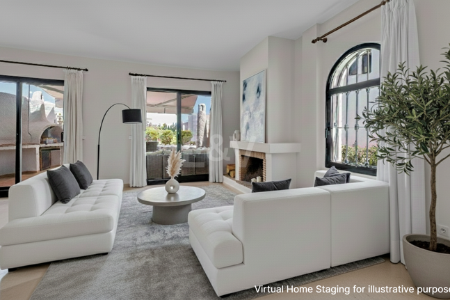 Appartement Duplex à Lomas de Marbella Club avec grande terrasse