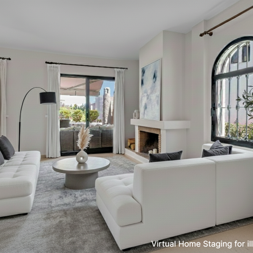 Duplex lägenhet i Lomas de Marbella Club med stor terrass