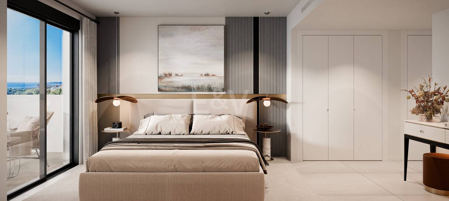 Appartement hors plan avec vue sur la mer à Altos de Los Monteros