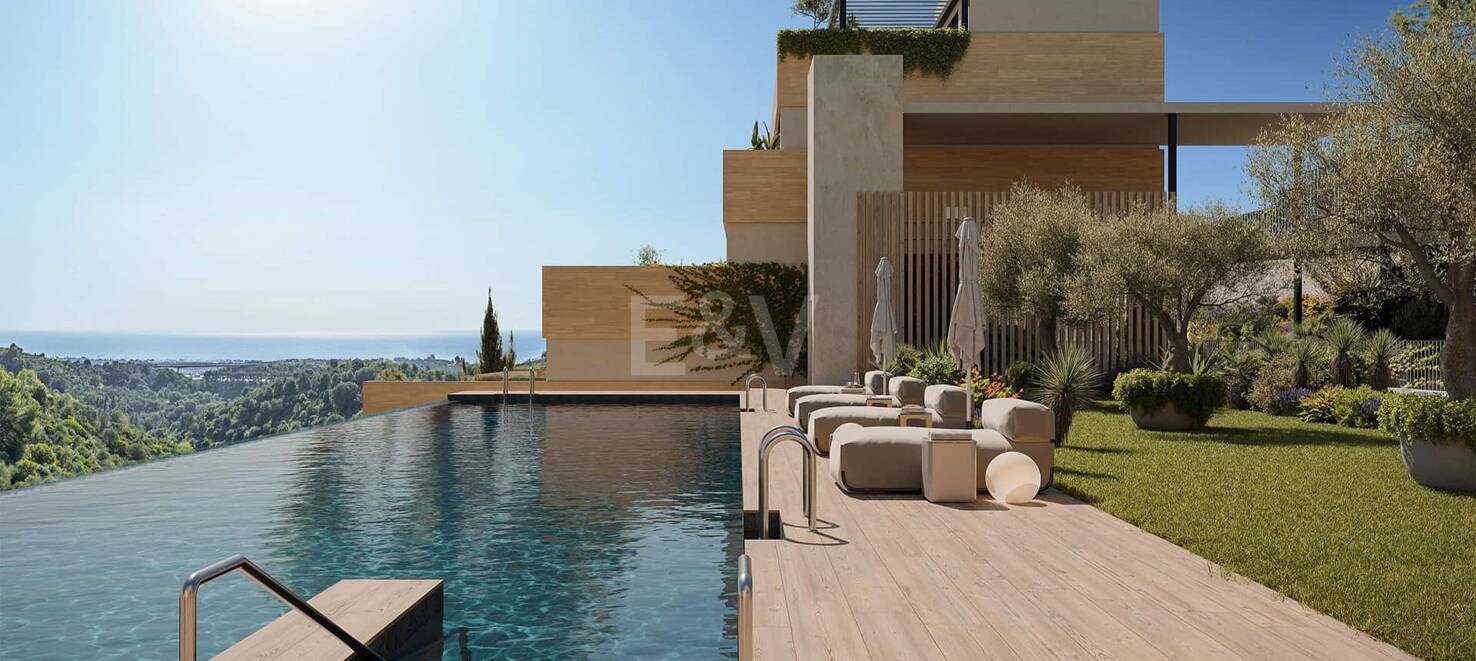 Appartement hors plan avec vue sur la mer à Altos de Los Monteros