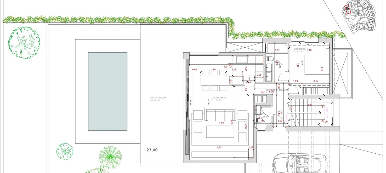 Villa contemporánea en La Vera – Comunidad cerrada exclusiva a poca distancia de servicios