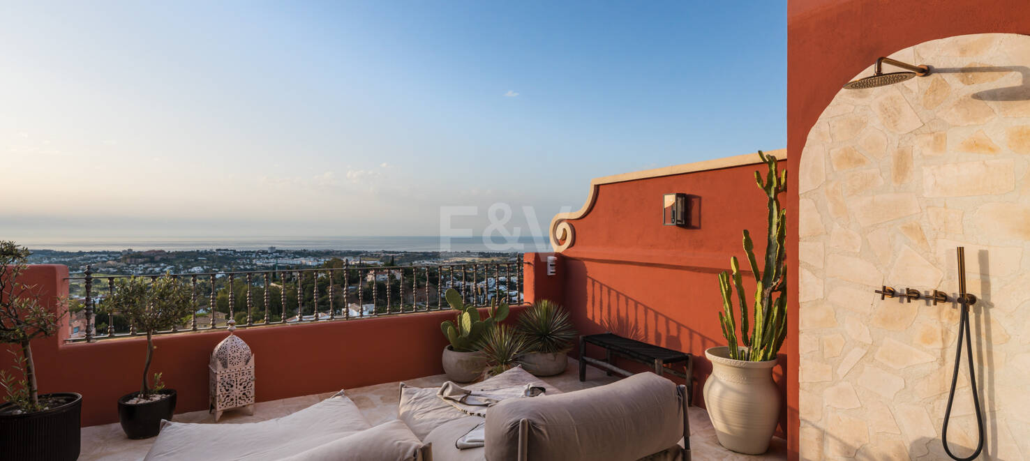 Sofisticado Ático con Vistas Panorámicas