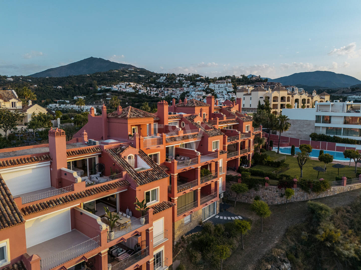 Sophistizierte Penthouse-Wohnung mit Panoramablick