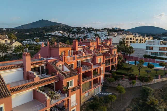 Sophistizierte Penthouse-Wohnung mit Panoramablick