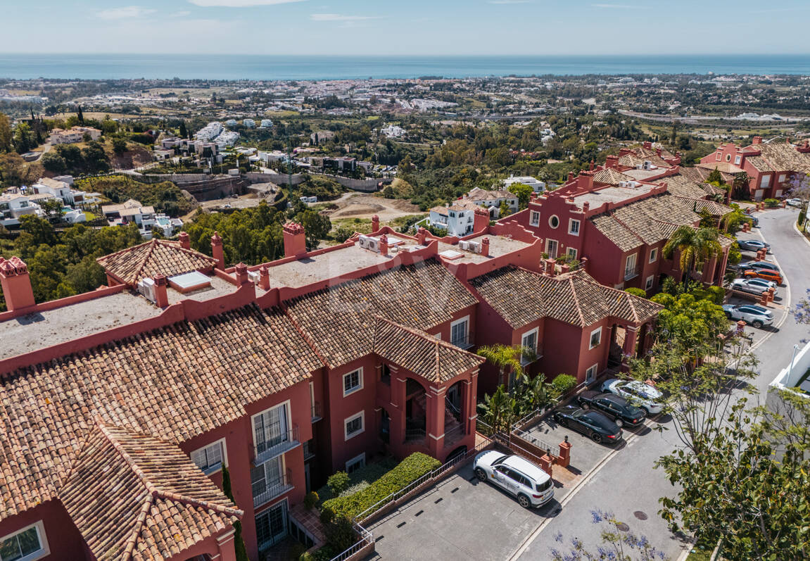 Sophistizierte Penthouse-Wohnung mit Panoramablick