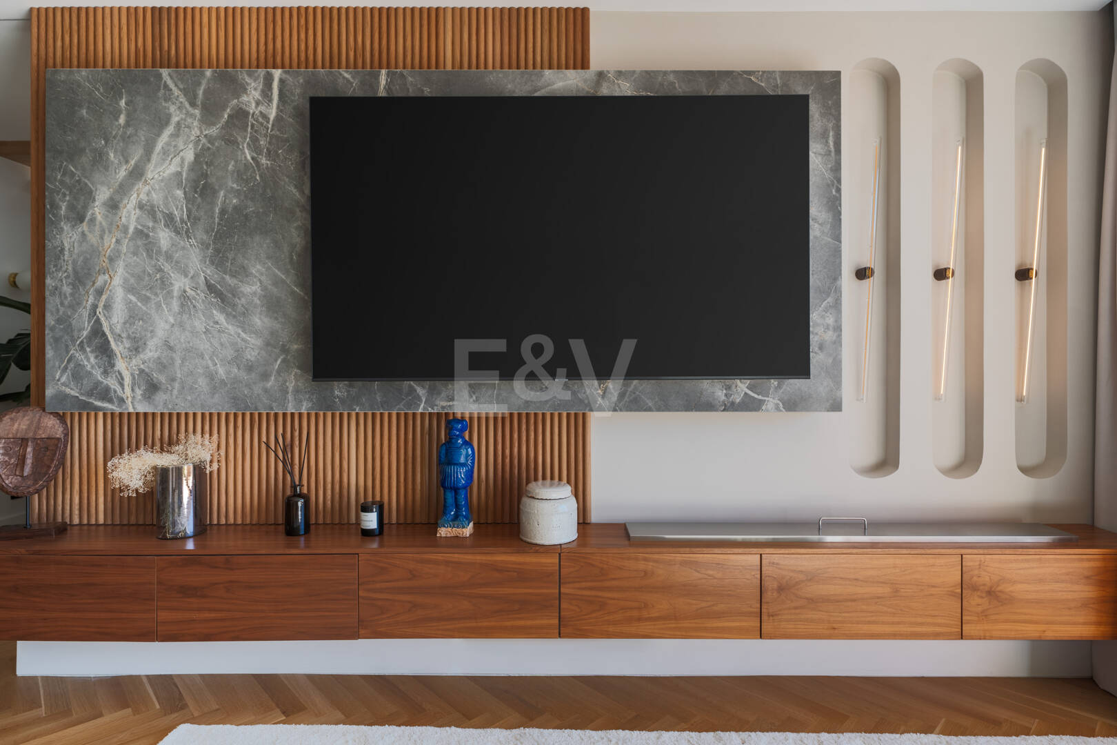 Sophistizierte Penthouse-Wohnung mit Panoramablick