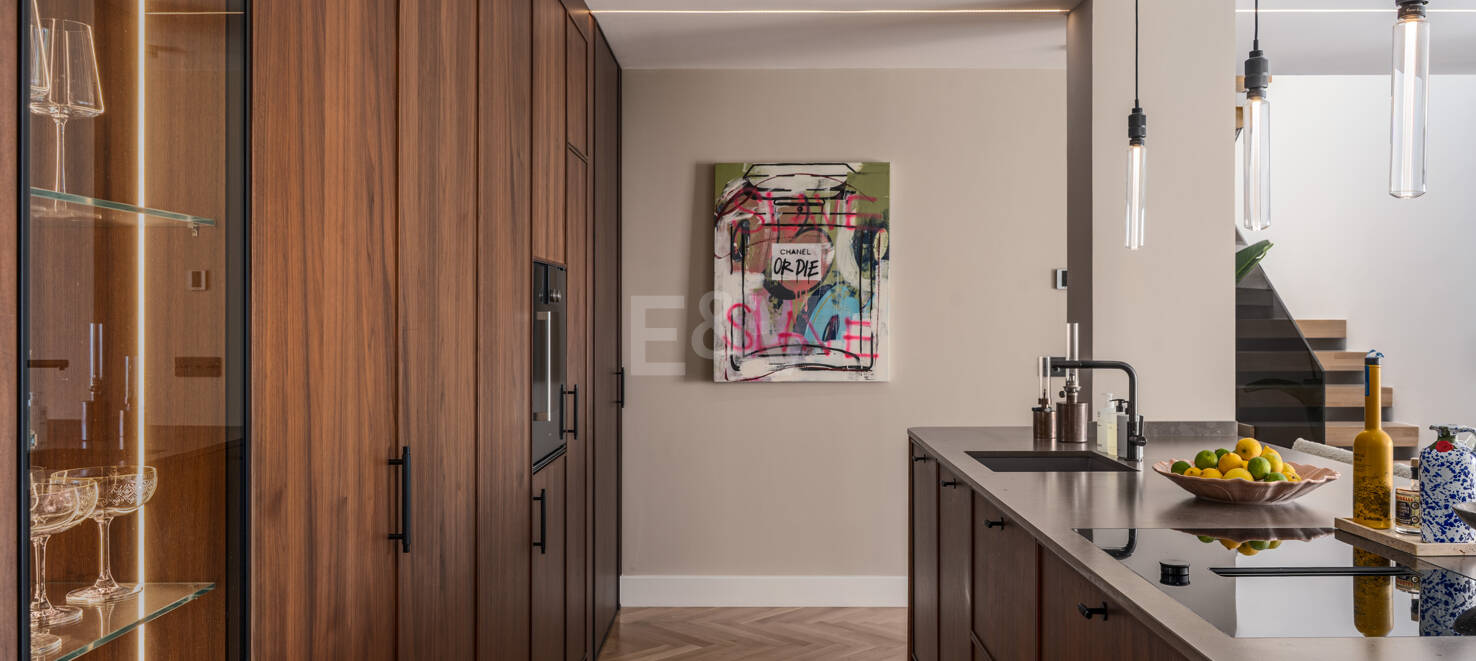 Sofisticado Ático con Vistas Panorámicas