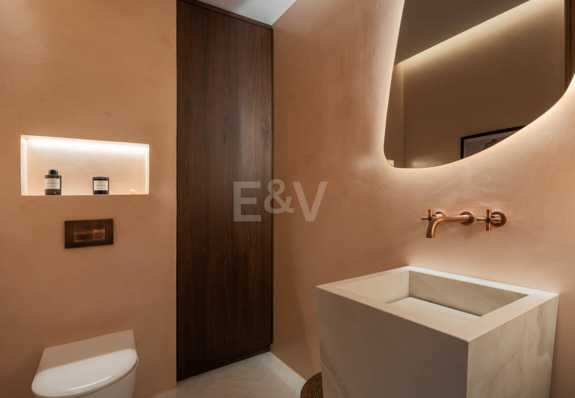 Sophistizierte Penthouse-Wohnung mit Panoramablick