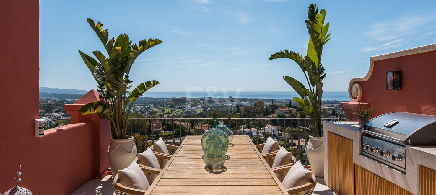 Sofisticado Ático con Vistas Panorámicas