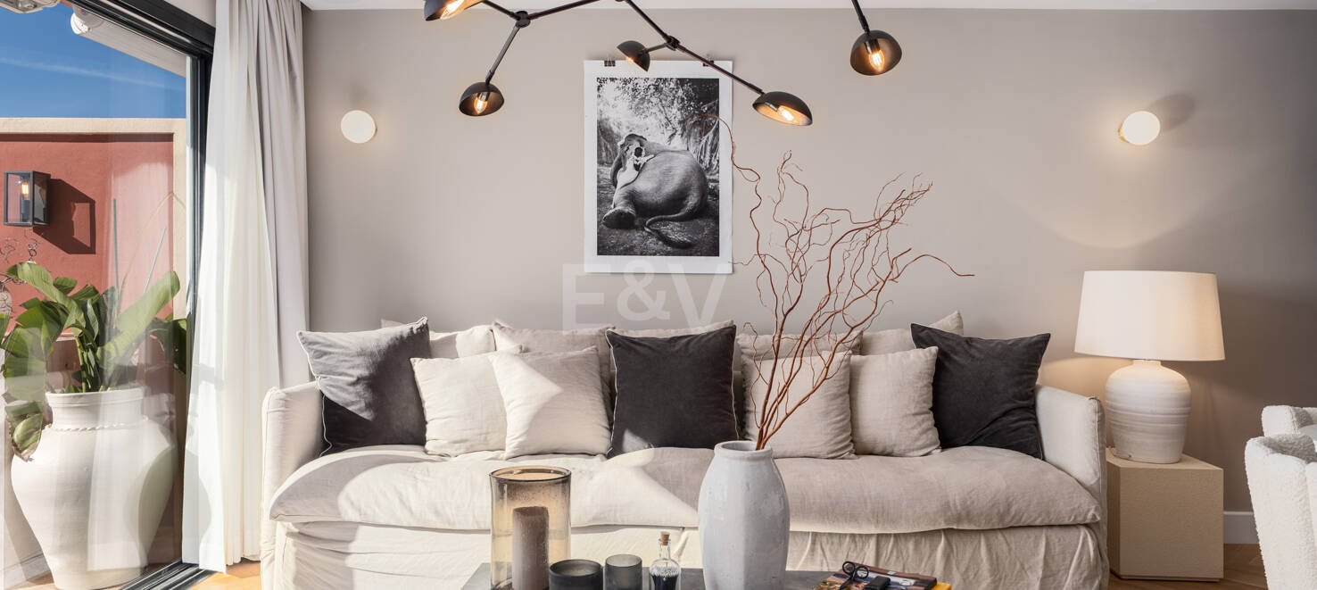 Sofisticado Ático con Vistas Panorámicas