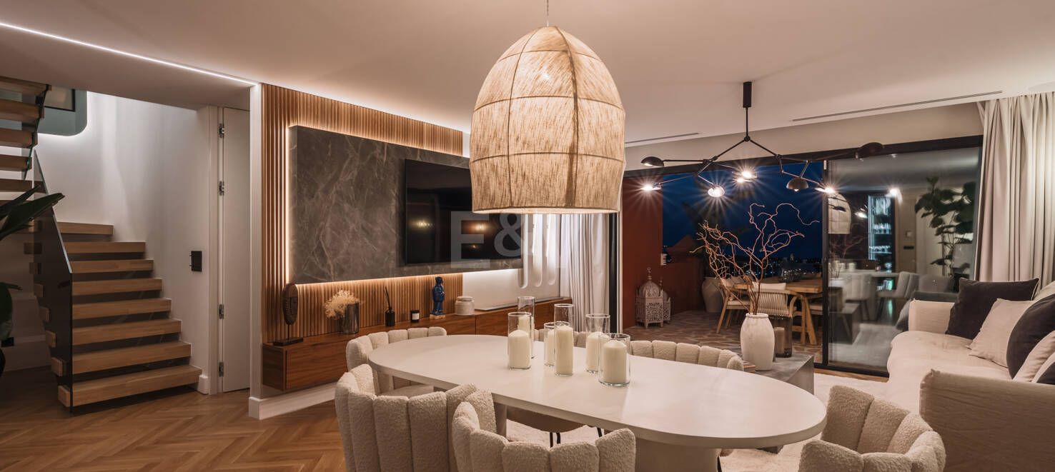 Sofisticado Ático con Vistas Panorámicas