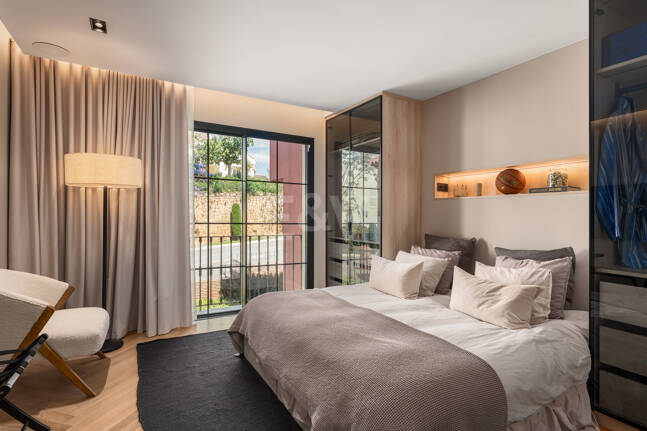 Sophistizierte Penthouse-Wohnung mit Panoramablick