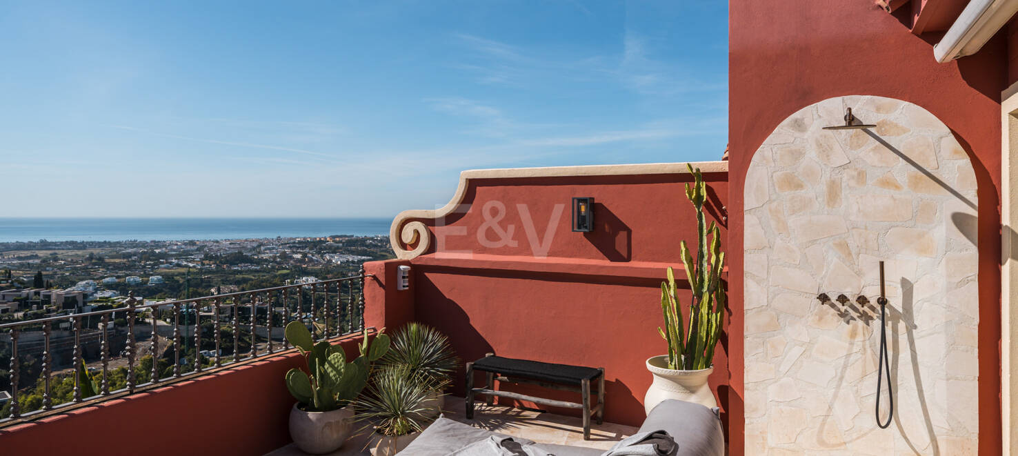 Sofisticado Ático con Vistas Panorámicas