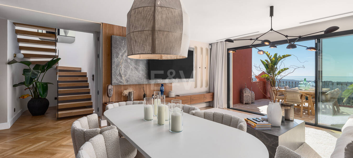 Sofisticado Ático con Vistas Panorámicas