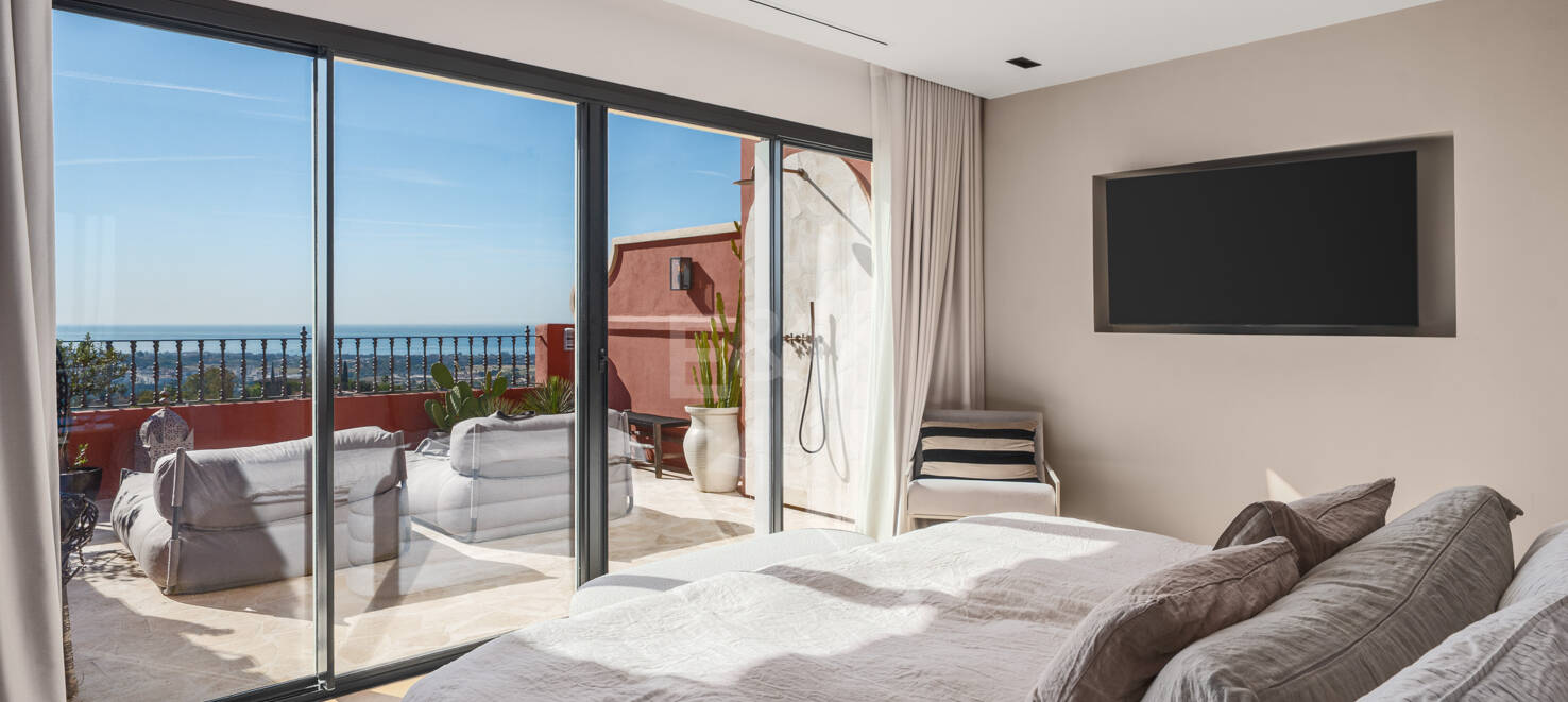 Sofisticado Ático con Vistas Panorámicas