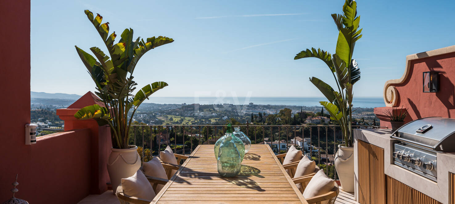 Sofisticado Ático con Vistas Panorámicas