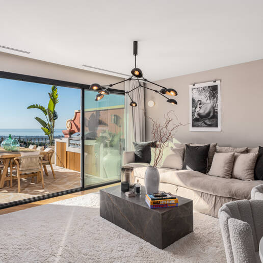 Sofisticado Ático con Vistas Panorámicas