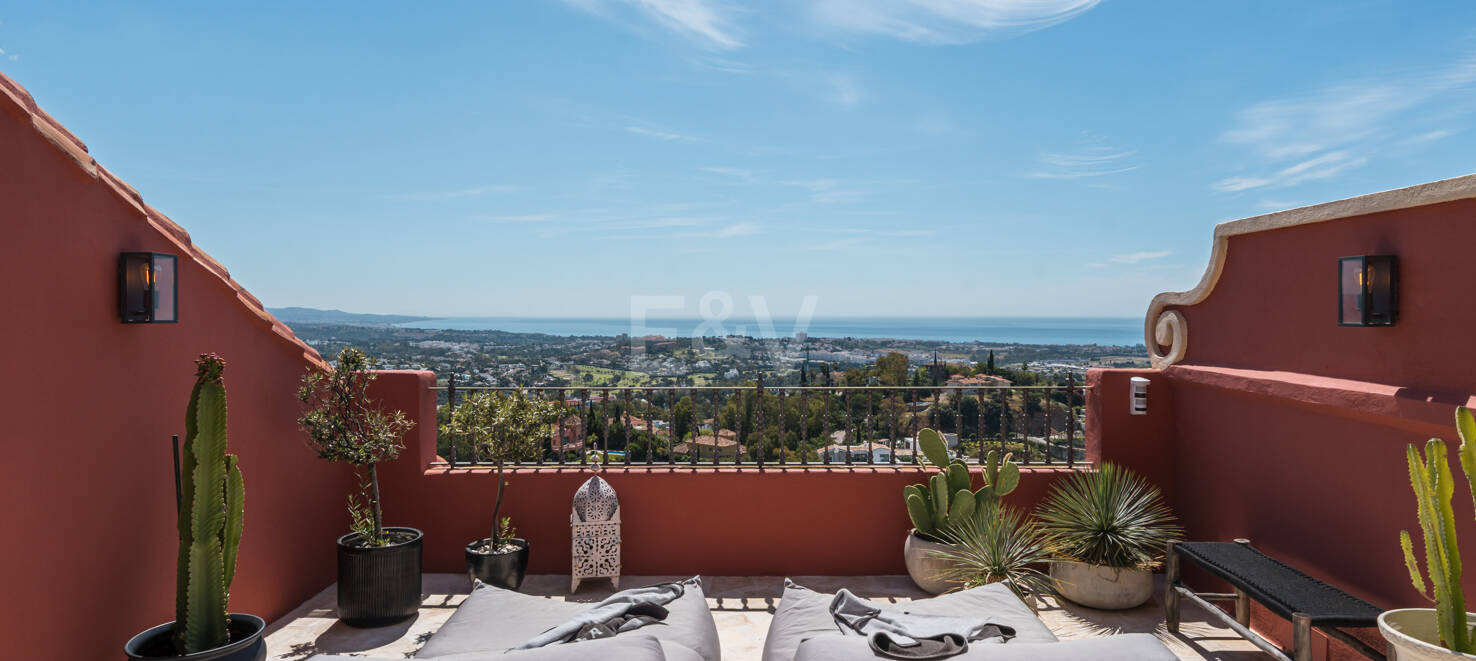 Sofisticado Ático con Vistas Panorámicas