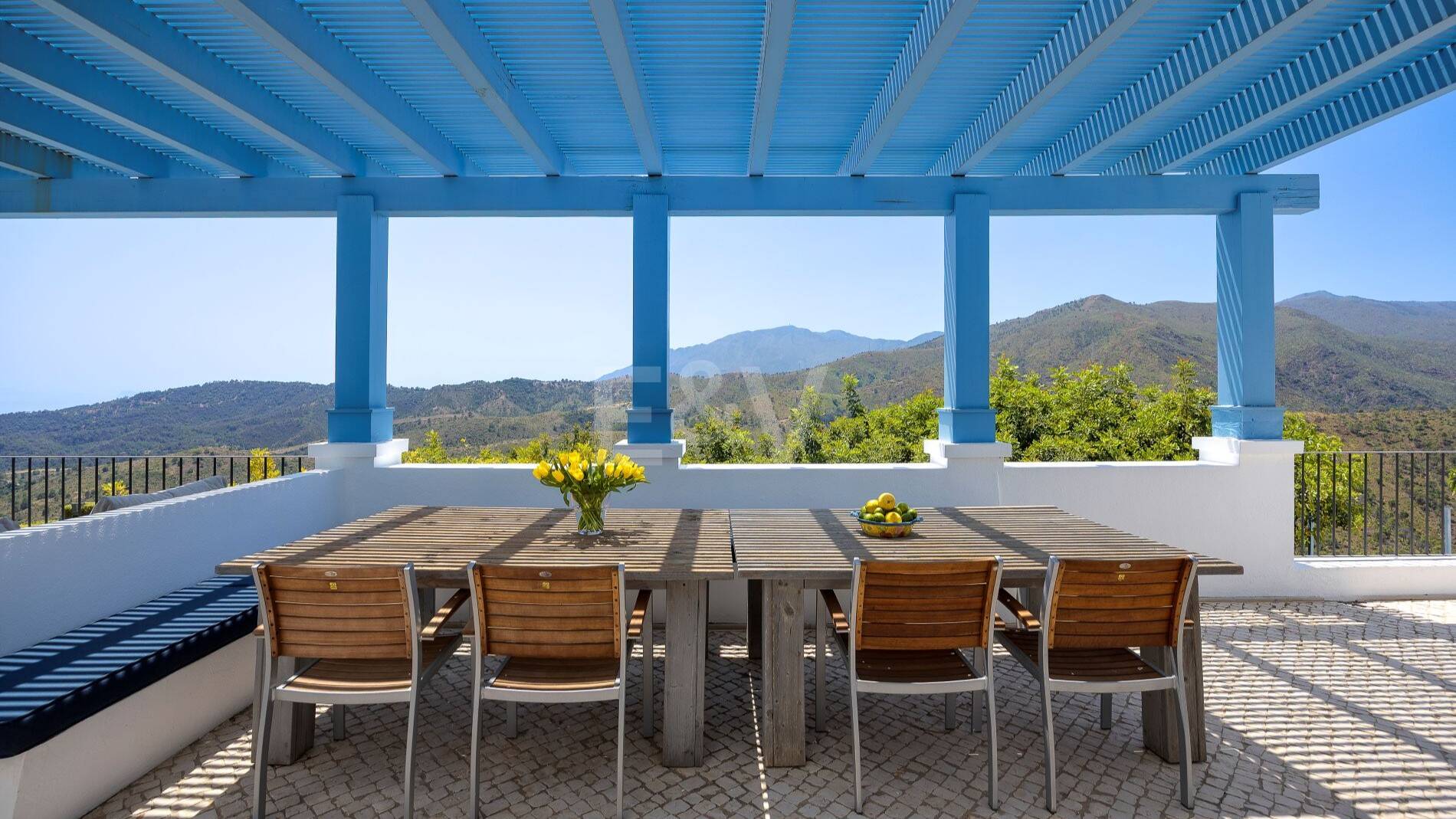 Cortijo Style Villa With Panoramic Sea Views and Complete Privacy
