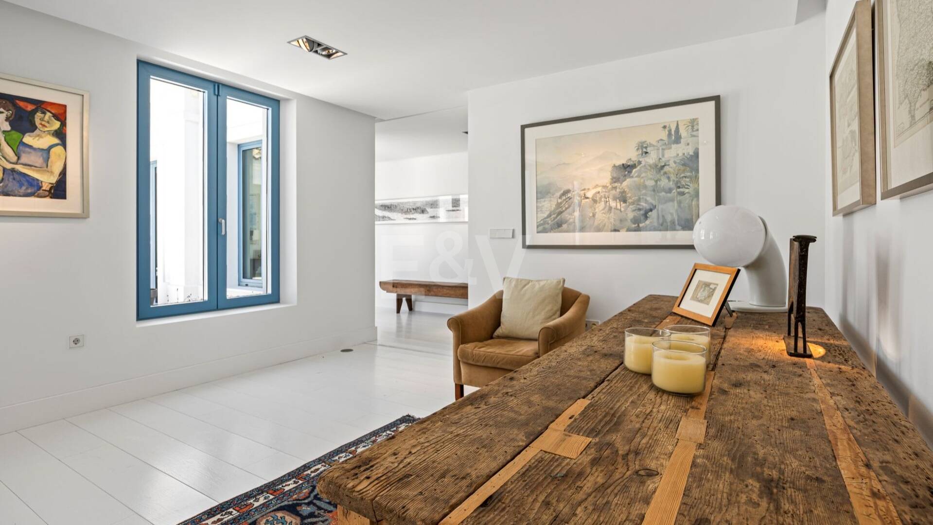 Villa de style Cortijo avec vue panoramique sur la mer et confidentialité complète