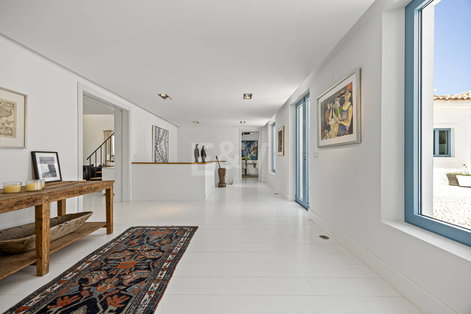 Villa de style Cortijo avec vue panoramique sur la mer et confidentialité complète