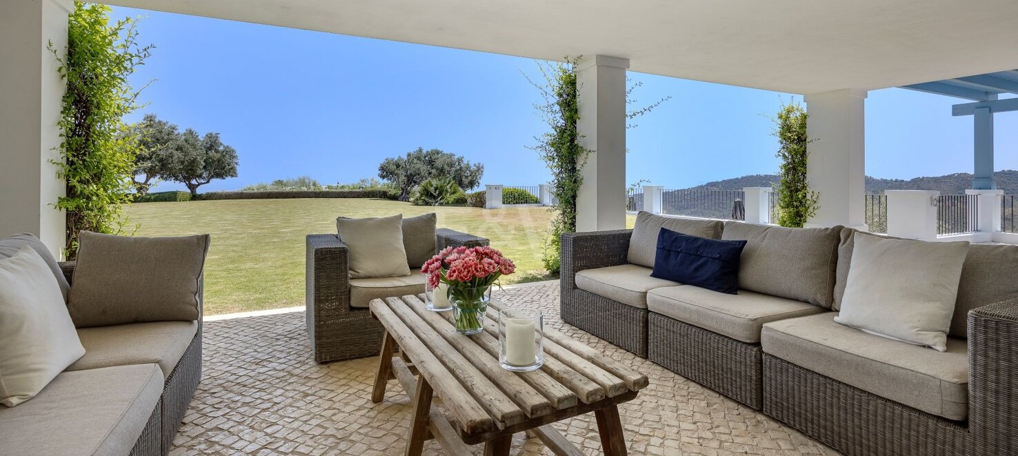 Cortijo stylu Villa z panoramiczne widoki na morze i kompletna prywatność