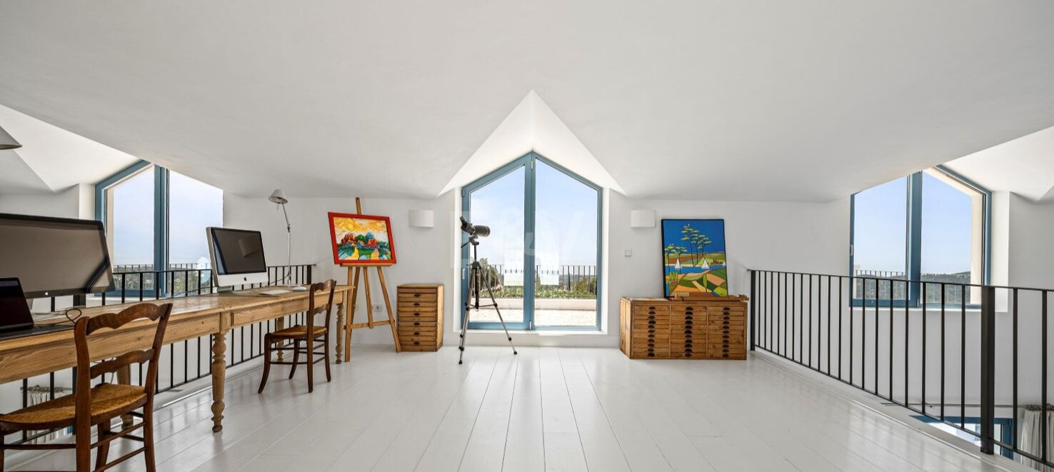 Cortijo stylu Villa z panoramiczne widoki na morze i kompletna prywatność