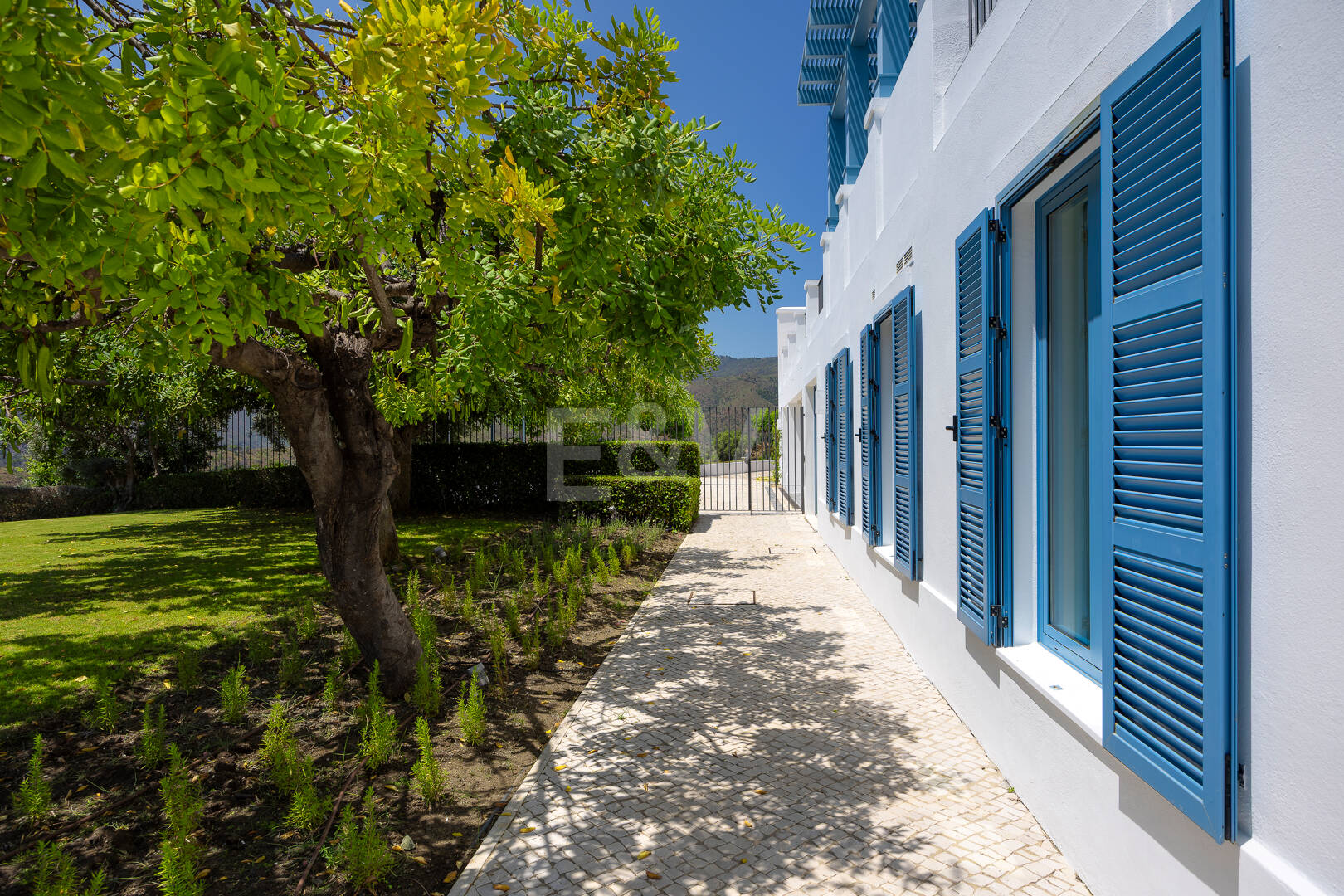 Villa de style Cortijo avec vue panoramique sur la mer et confidentialité complète