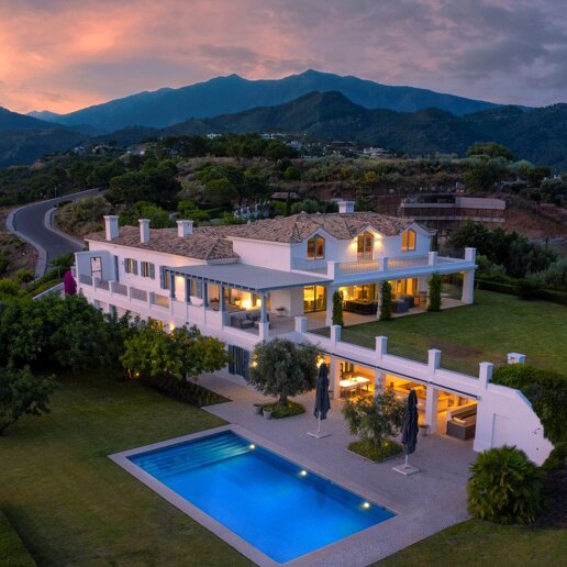 Cortijo stylu Villa z panoramiczne widoki na morze i kompletna prywatność