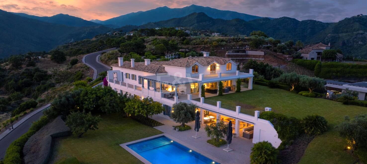 Cortijo Style Villa med panoramautsikt över havet och fullständig integritet