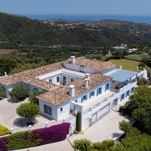 Cortijo stylu Villa z panoramiczne widoki na morze i kompletna prywatność
