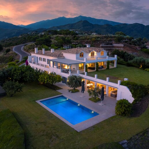 Cortijo Style Villa With Panoramic Sea Views and Complete Privacy