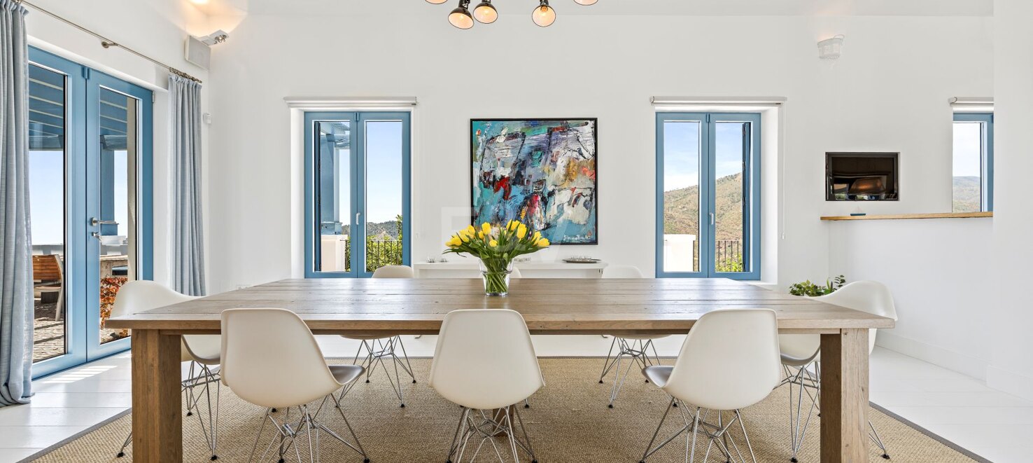 Cortijo Style Villa With Panoramic Sea Views and Complete Privacy