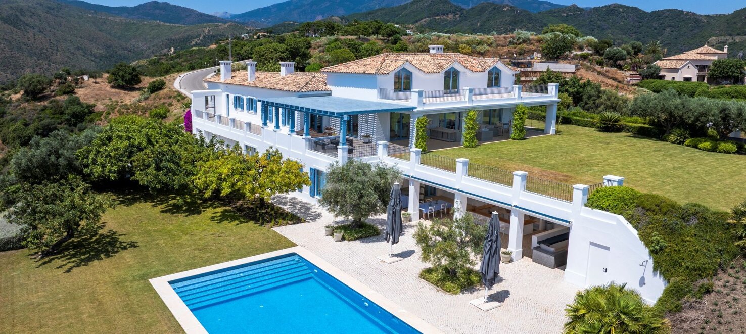 Cortijo stylu Villa z panoramiczne widoki na morze i kompletna prywatność