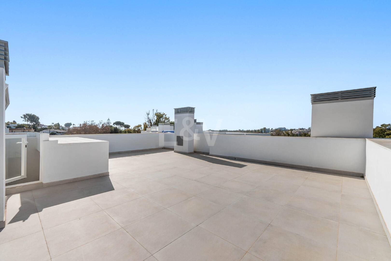 Chalet pareado con vistas a la montaña junto al golf