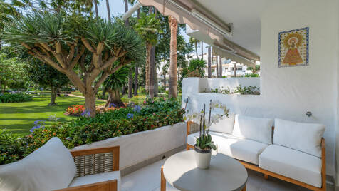Apartamento exclusivo en planta baja con comodidades estilo resort