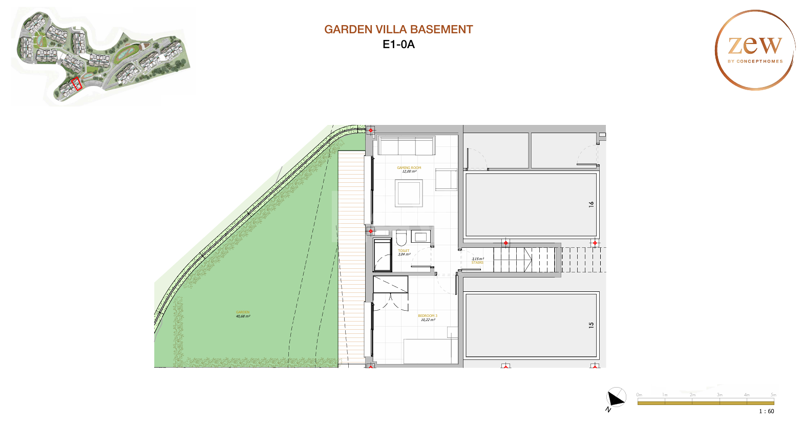 Spacieux duplex penthouse dans une communauté sécurisée avec des équipements de complexe hôtelier 5 étoiles