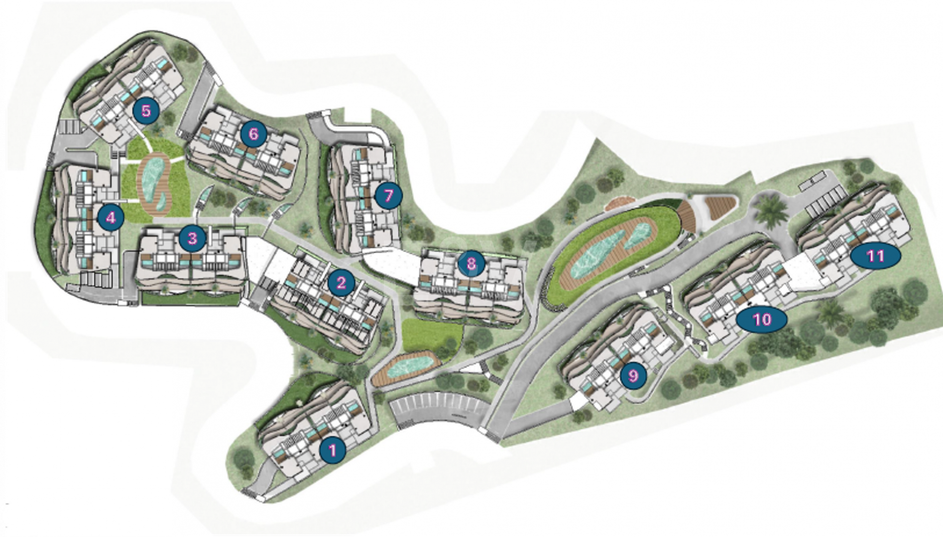 Geräumige Duplex-Penthouse in einer geschlossenen Wohnanlage mit 5-Sterne-Resort-Annehmlichkeiten