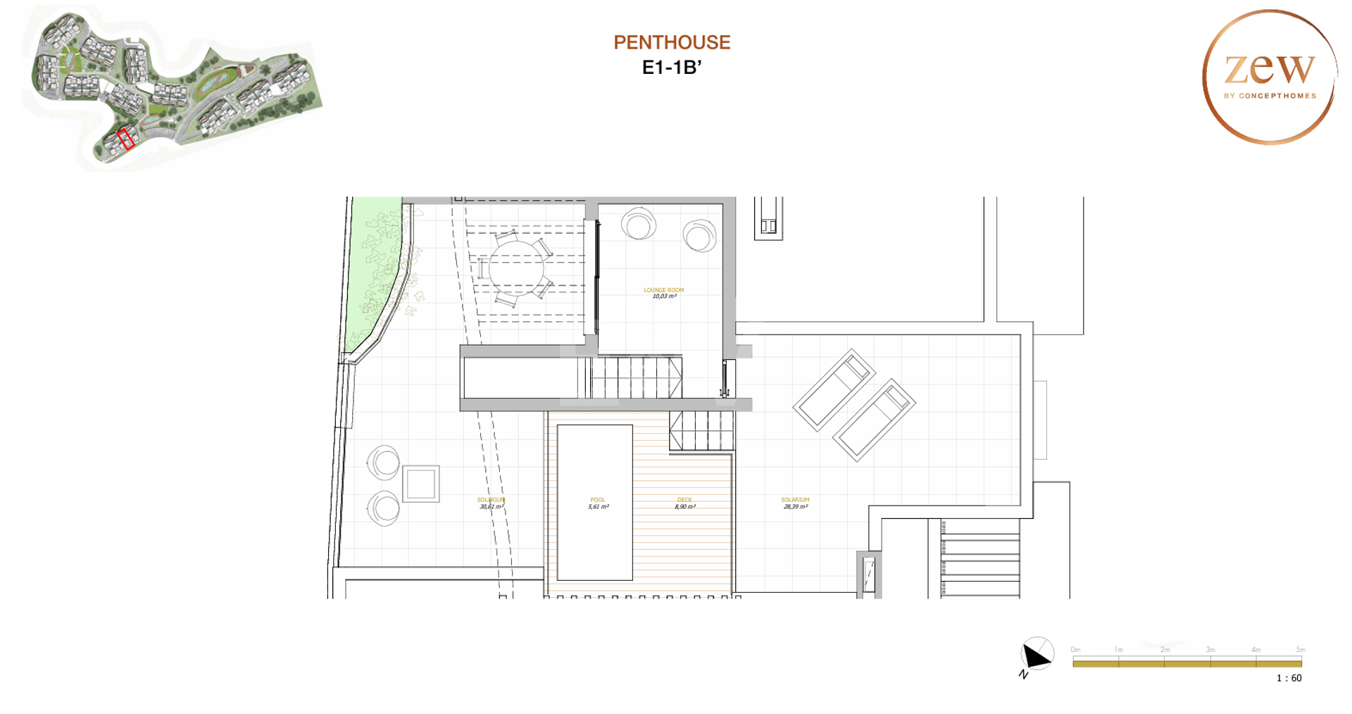 Garden Duplex Appartement dans une communauté de luxe avec services 5 étoiles à Elviria