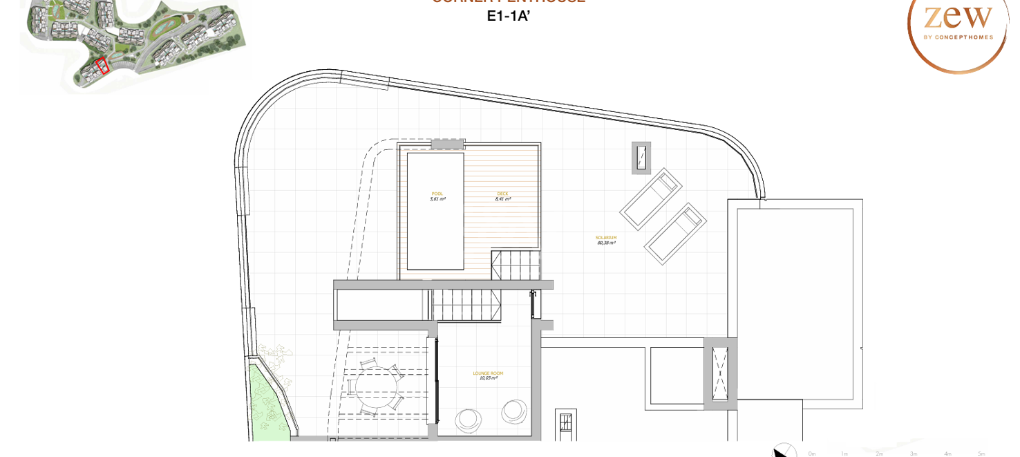 A harmonious refuge surrounded by nature