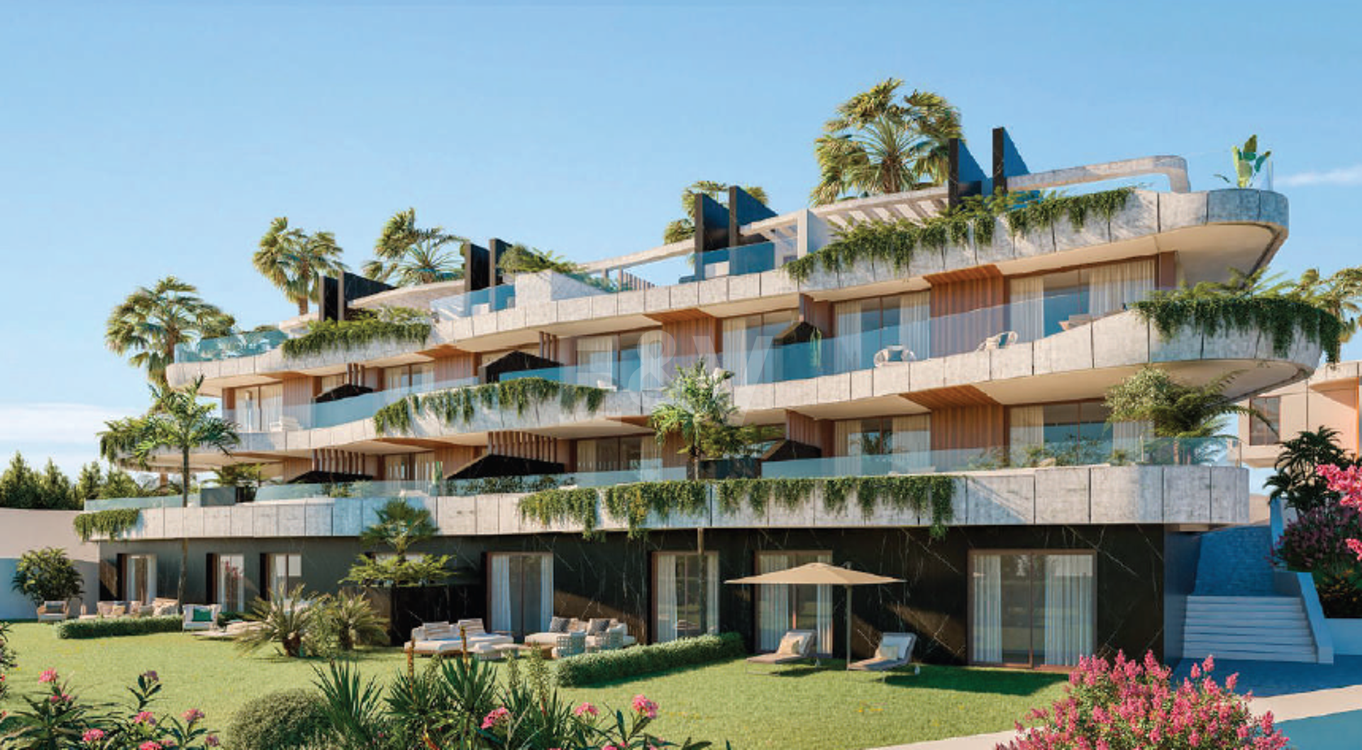Garden Duplex Appartement dans une communauté de luxe avec services 5 étoiles à Elviria
